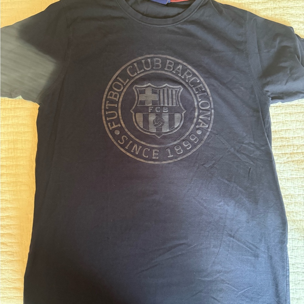 Navy Men's T-Shirt Soccer
